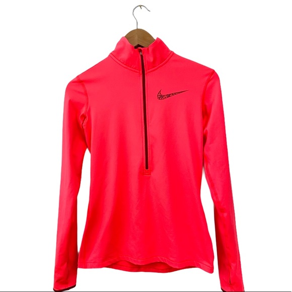 Nike Tops - Nike Women's Pro Warm 1/2 Zip Long Sleeve Shirt